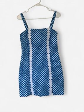 Blue and White Lily Pulitzer dress